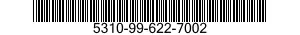 5310-99-622-7002 NUT,PLAIN,KNURLED 5310996227002 996227002