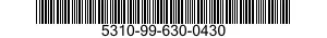5310-99-630-0430 NUT,PLAIN,ROUND 5310996300430 996300430