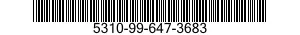 5310-99-647-3683 NUT,PLAIN,EXTENDED WASHER,HEXAGON 5310996473683 996473683