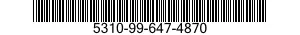 5310-99-647-4870 WASHER,SHOULDERED AND RECESSED 5310996474870 996474870