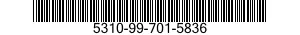 5310-99-701-5836 WASHER,FLAT 5310997015836 997015836