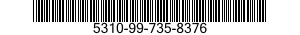 5310-99-735-8376 NUT,SELF-LOCKING,EXTENDED WASHER,HEXAGON 5310997358376 997358376
