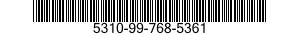 5310-99-768-5361 NUT,PLAIN,CAP 5310997685361 997685361