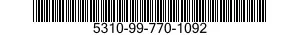 5310-99-770-1092 NUT,PLAIN,EXTENDED WASHER,HEXAGON 5310997701092 997701092