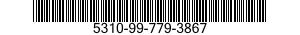 5310-99-779-3867 NUT,SELF-LOCKING,PLATE 5310997793867 997793867