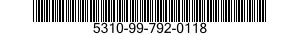 5310-99-792-0118 NUT,PLAIN,PLATE 5310997920118 997920118