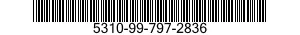 5310-99-797-2836 WASHER,FLAT 5310997972836 997972836