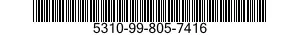 5310-99-805-7416 NUT,PLAIN,ROUND 5310998057416 998057416