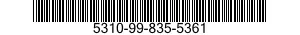 5310-99-835-5361 WASHER,RECESSED 5310998355361 998355361