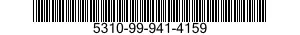5310-99-941-4159 NUT,PLAIN,CASTELLATED,HEXAGON 5310999414159 999414159