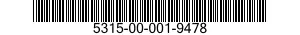 5315-00-001-9478 PIN,GROOVED,HEADLESS 5315000019478 000019478