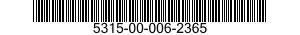 5315-00-006-2365 KEY,MACHINE 5315000062365 000062365