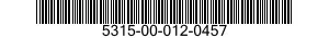 5315-00-012-0457 PIN,SHOULDER,HEADLESS 5315000120457 000120457