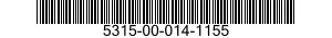5315-00-014-1155 PIN,STRAIGHT,HEADLESS 5315000141155 000141155