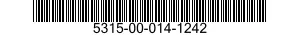 5315-00-014-1242 PIN,STRAIGHT,HEADLESS 5315000141242 000141242