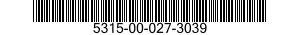 5315-00-027-3039 PIN,GROOVED,HEADLESS 5315000273039 000273039