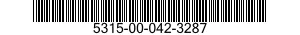 5315-00-042-3287 KEY,MACHINE 5315000423287 000423287