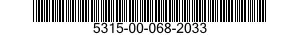 5315-00-068-2033 PIN,QUICK RELEASE 5315000682033 000682033