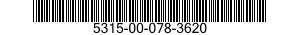 5315-00-078-3620 PIN,QUICK RELEASE 5315000783620 000783620