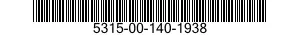 5315-00-140-1938 PIN,STRAIGHT,HEADED 5315001401938 001401938