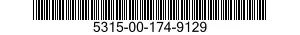 5315-00-174-9129 PIN,STRAIGHT,HEADLESS 5315001749129 001749129