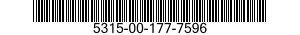 5315-00-177-7596 PIN,STRAIGHT,HEADLESS 5315001777596 001777596