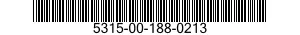 5315-00-188-0213 PIN,TAPERED,PLAIN 5315001880213 001880213
