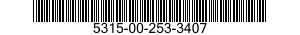 5315-00-253-3407 PIN,QUICK RELEASE 5315002533407 002533407