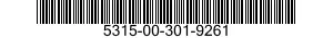 5315-00-301-9261  5315003019261 003019261