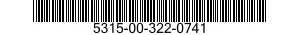 5315-00-322-0741  5315003220741 003220741