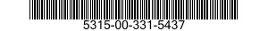 5315-00-331-5437  5315003315437 003315437