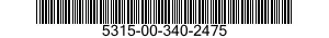 5315-00-340-2475  5315003402475 003402475