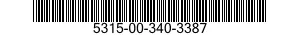 5315-00-340-3387  5315003403387 003403387