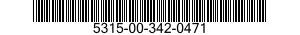 5315-00-342-0471  5315003420471 003420471