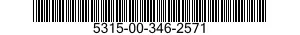 5315-00-346-2571  5315003462571 003462571