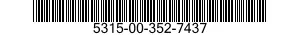 5315-00-352-7437 PIN,STRAIGHT,HEADLESS 5315003527437 003527437