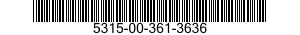 5315-00-361-3636  5315003613636 003613636