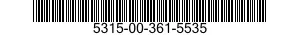 5315-00-361-5535  5315003615535 003615535