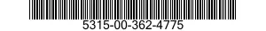 5315-00-362-4775  5315003624775 003624775