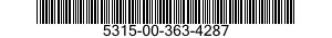 5315-00-363-4287  5315003634287 003634287