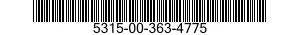 5315-00-363-4775  5315003634775 003634775