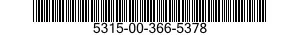 5315-00-366-5378  5315003665378 003665378