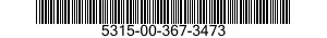 5315-00-367-3473 PIN,STRAIGHT,HEADLESS 5315003673473 003673473