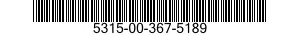 5315-00-367-5189  5315003675189 003675189