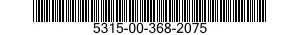 5315-00-368-2075  5315003682075 003682075