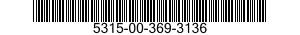 5315-00-369-3136 PIN,SHOULDER,HEADLESS 5315003693136 003693136