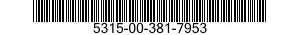 5315-00-381-7953 PIN,ECCENTRIC 5315003817953 003817953