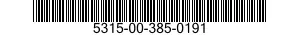 5315-00-385-0191  5315003850191 003850191