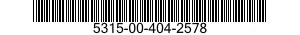 5315-00-404-2578  5315004042578 004042578