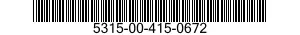 5315-00-415-0672  5315004150672 004150672